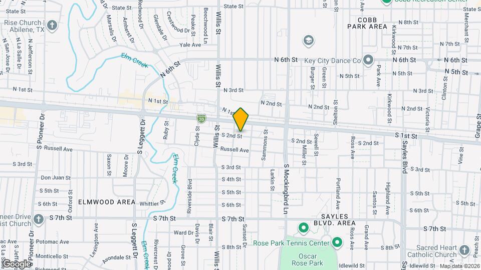 3142 S 2nd St Map and Location Details