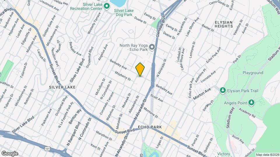 2224 Berkeley Ave Map and Location Details