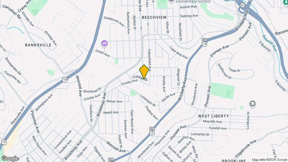 1722 Crosby Ave Map and Location Details