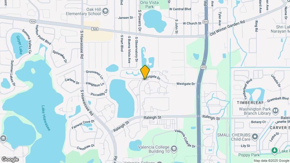 6100 Westgate Dr Map and Location Details