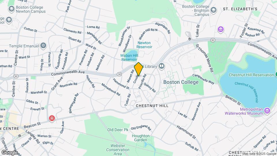 36 Crosby Rd Mapa y Detalles de la Ubicación