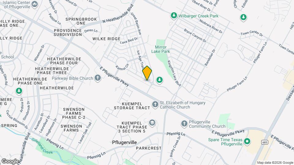 609 N Cascades Ave Map and Location Details