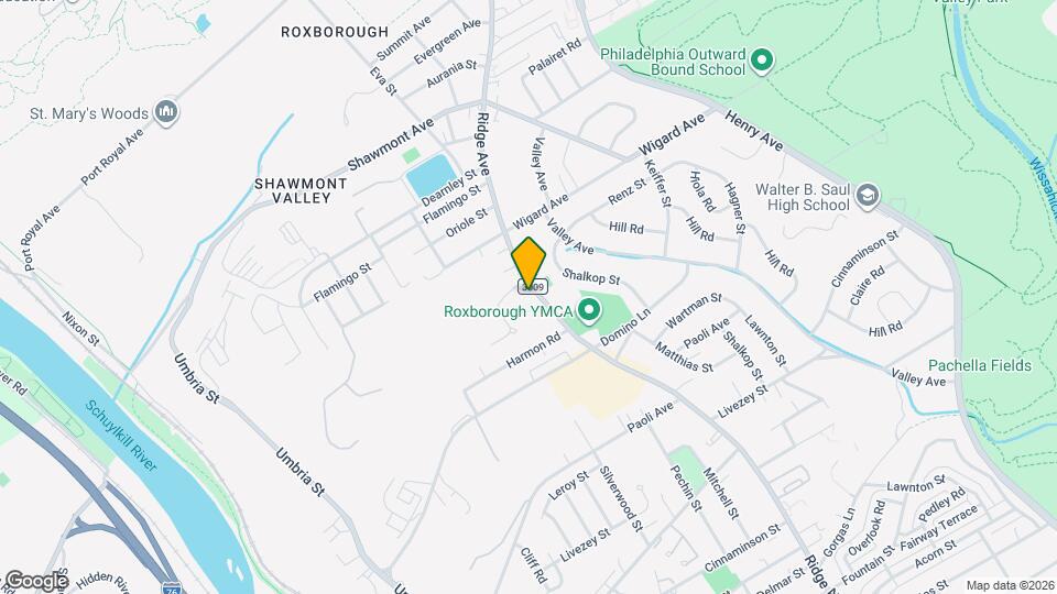 7350 Ridge Ave Map and Location Details