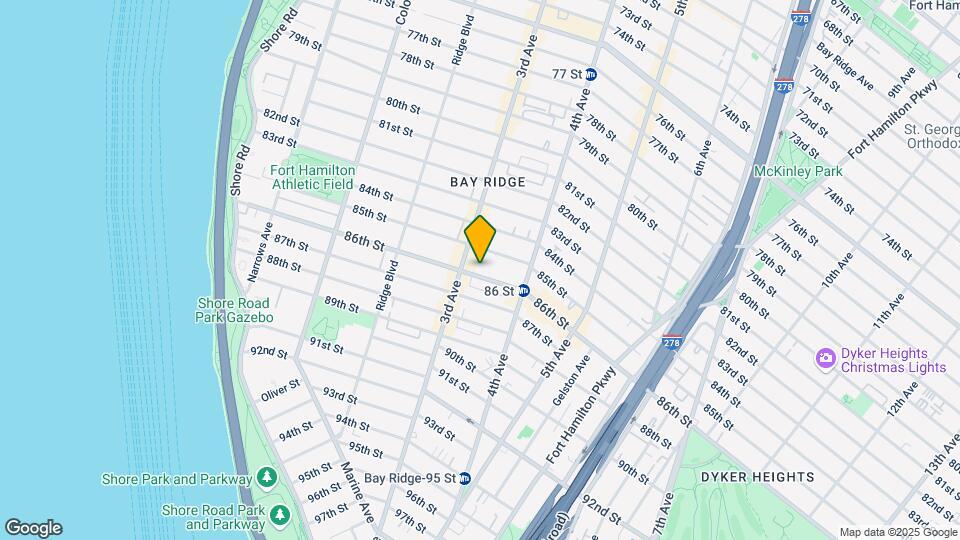 323 86th St Mapa y Detalles de la Ubicación