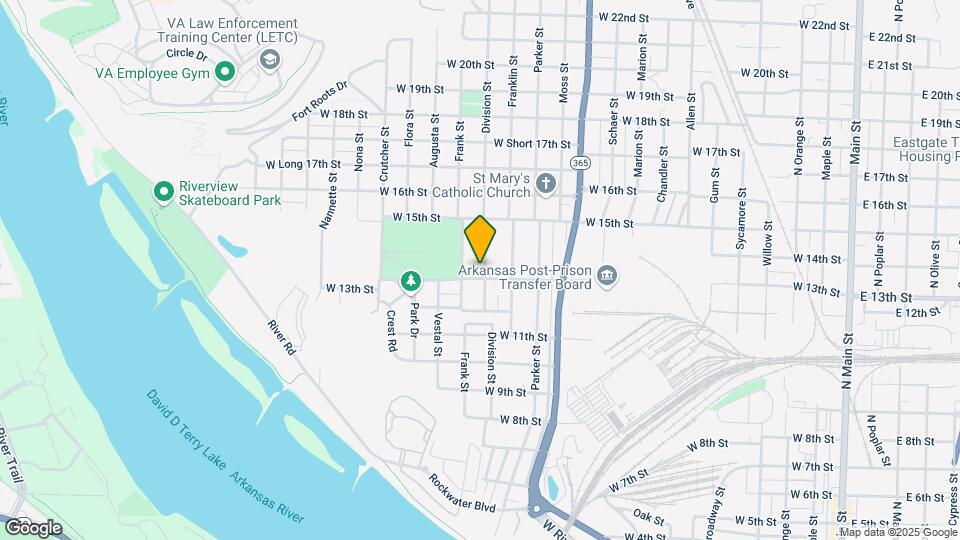 1303 Division St Map and Location Details