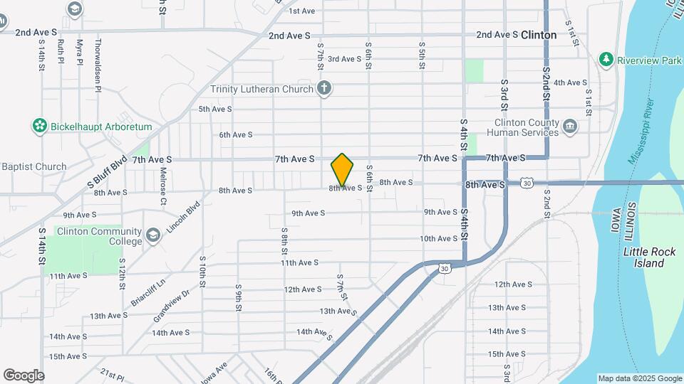 635 8th Ave S Map and Location Details