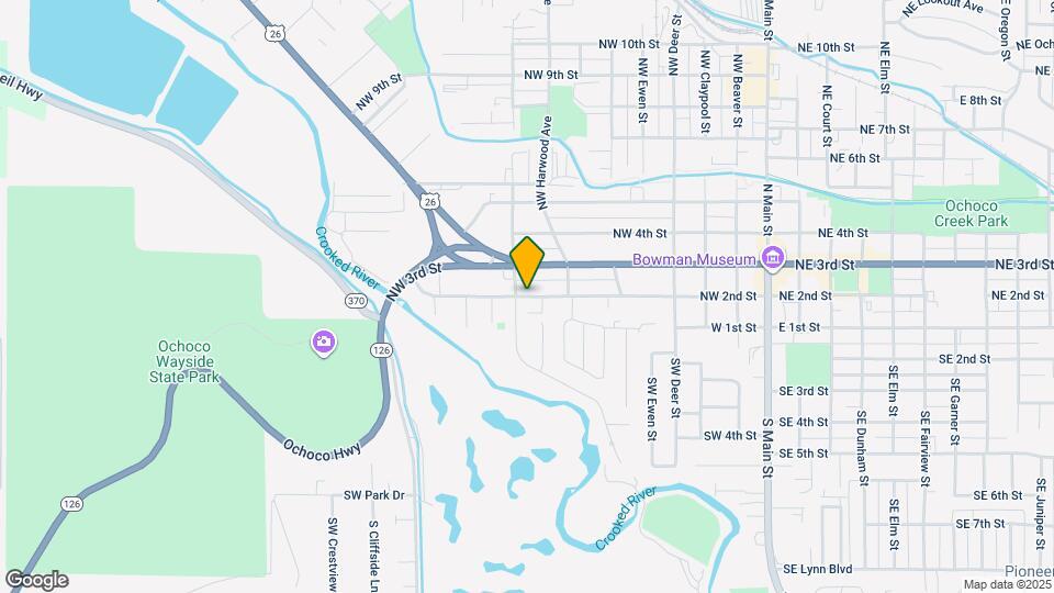 780 NW 2nd St Map and Location Details