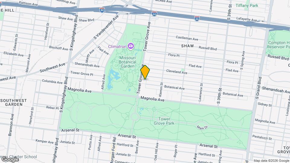 4269 Botanical Ave Map and Location Details