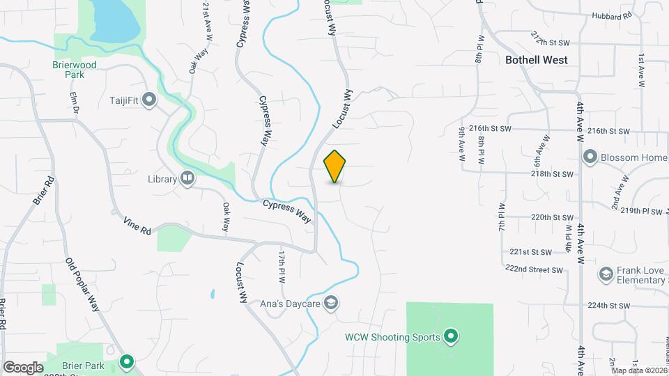 21826 14th Pl W Map and Location Details