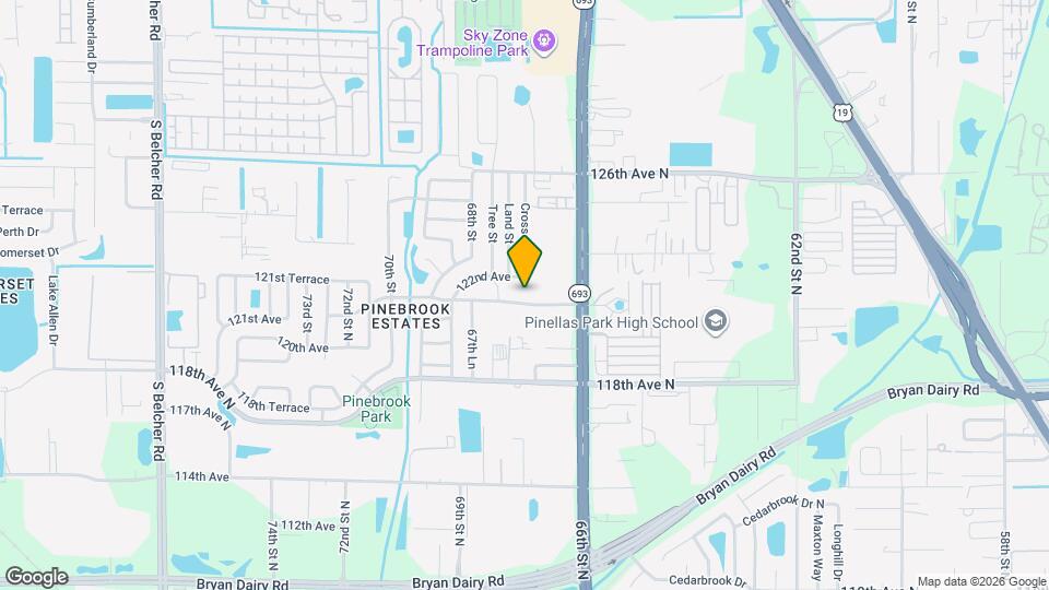 6721 121st Ave N Map and Location Details