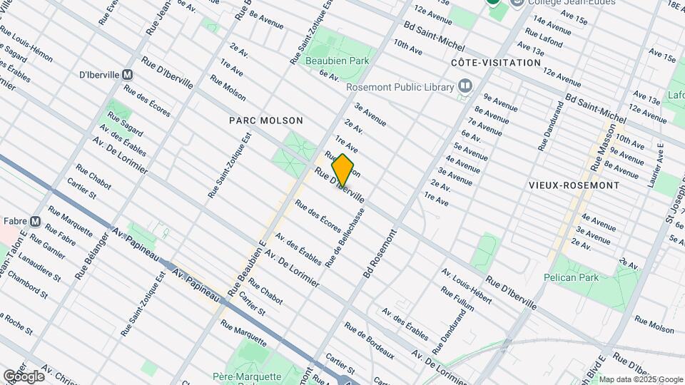 6284-6292 D'iberville St Map and Location Details