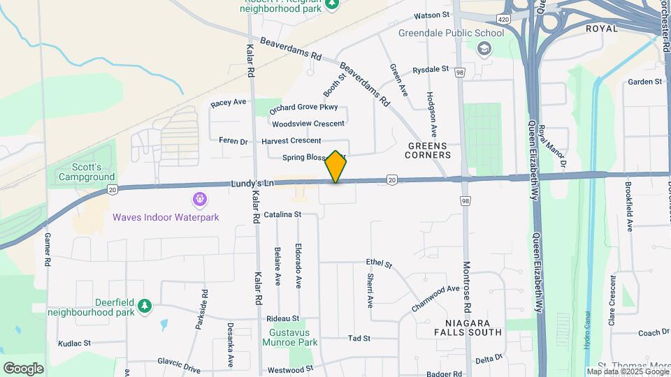 Fallsview Lane Residences Map and Location Details