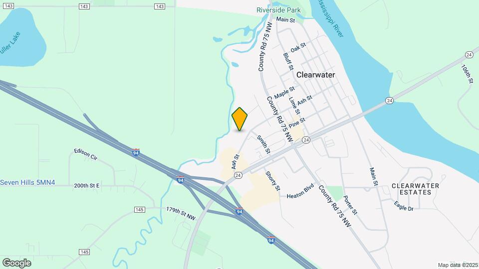 Clearwater River Apartments Mapa y Detalles de la Ubicación