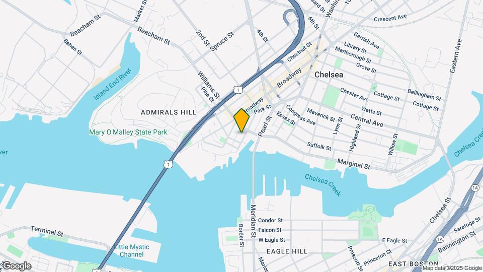 44 Winnisimmet St Mapa y Detalles de la Ubicación
