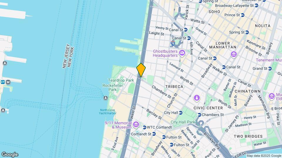 295 Greenwich St Map and Location Details