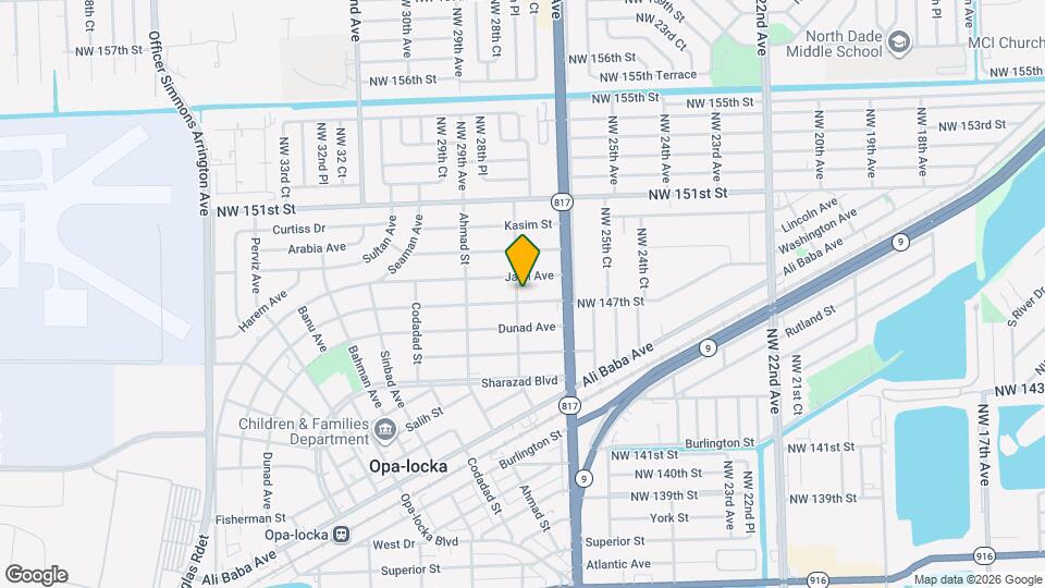 1301 Sharar Ave Map and Location Details