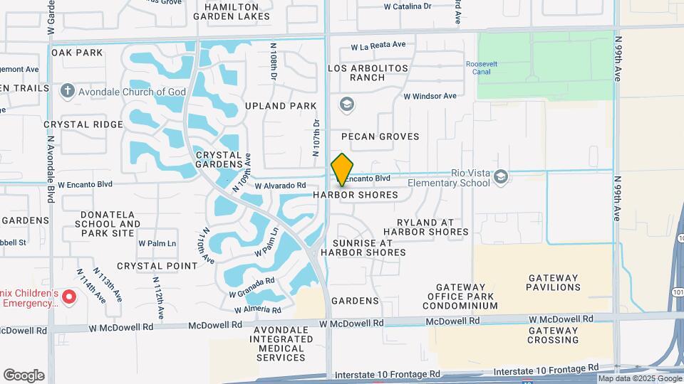 10649 W Alvarado Rd Map and Location Details