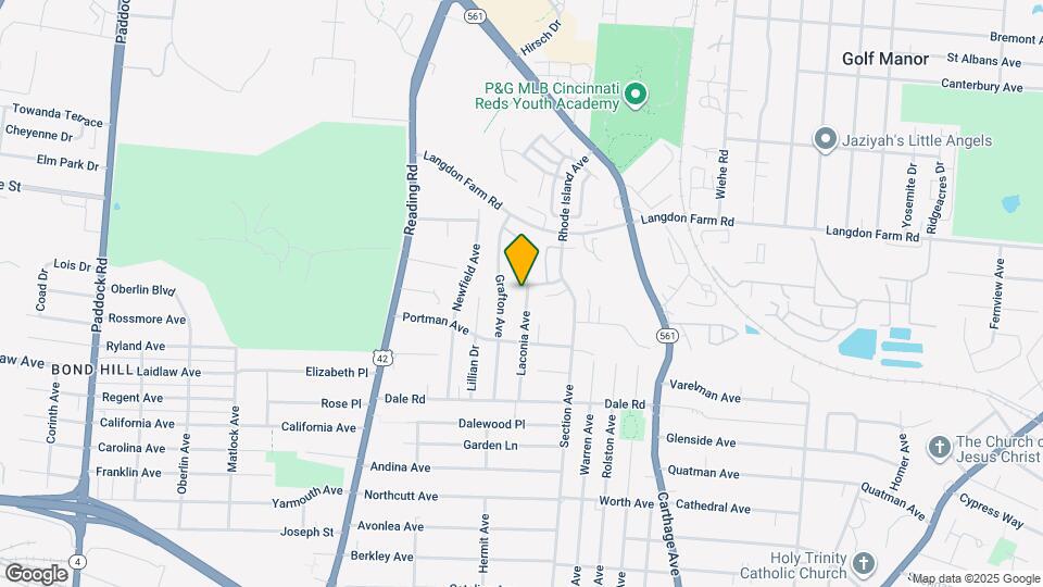 5323 Laconia Ave Map and Location Details