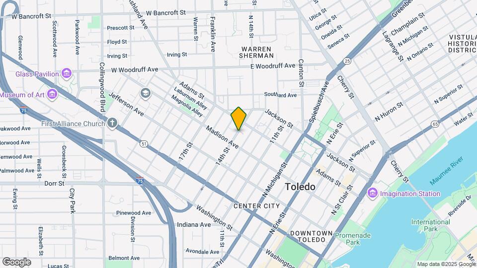332 14th St Map and Location Details
