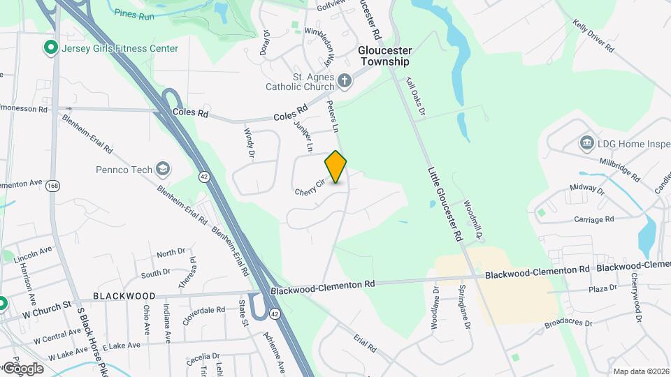 26 Knoll Dr Map and Location Details