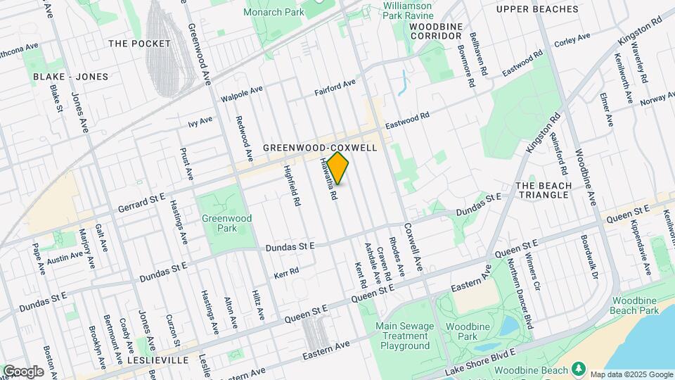 57 Hiawatha Rd Map and Location Details