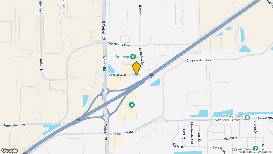 Furnished Studio-Chicago - Romeoville - Bo Map and Location Details