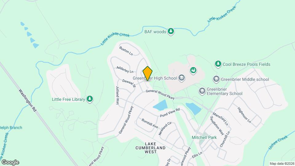 315 Buxton Ln Mapa y Detalles de la Ubicación