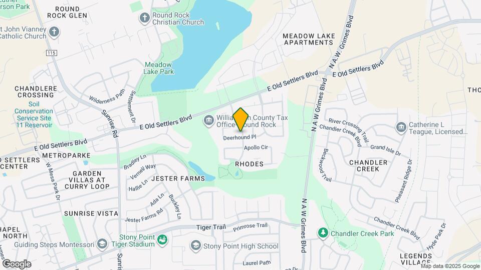 1214 Champion Dr Mapa y Detalles de la Ubicación