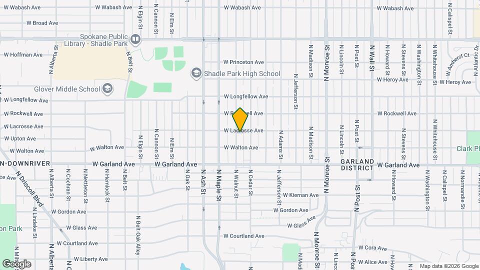 4024 N Walnut St Map and Location Details