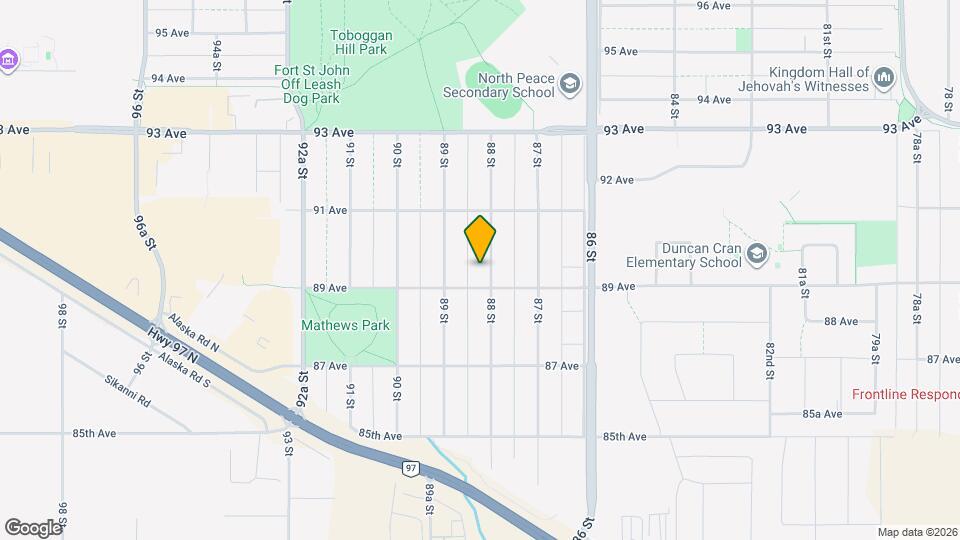 8912-8988 88 St Map and Location Details