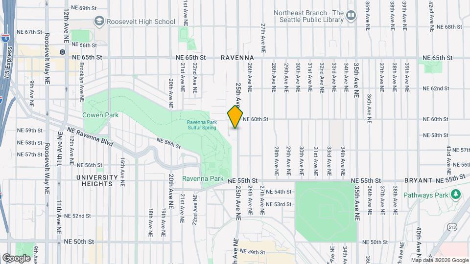 5745 25th Ave NE Map and Location Details