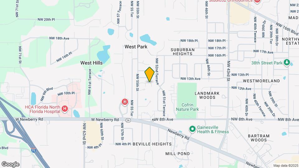 1219 NW 55th St Map and Location Details