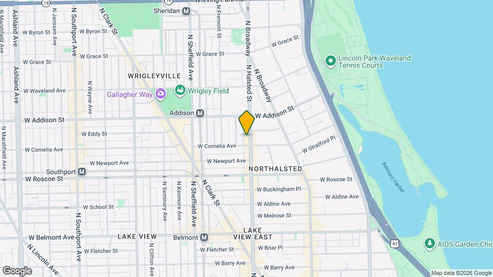 3512 N Halsted St, Unit R4 Mapa y Detalles de la Ubicación