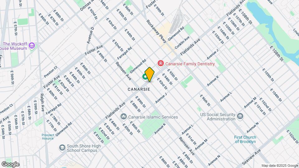 1172 E 92nd St Mapa y Detalles de la Ubicación
