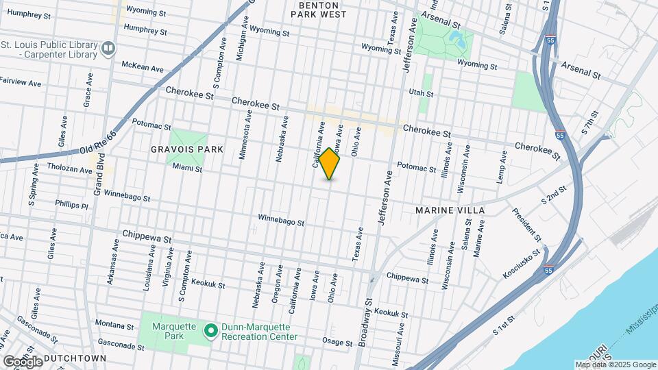 2729-22FL Miami St Map and Location Details