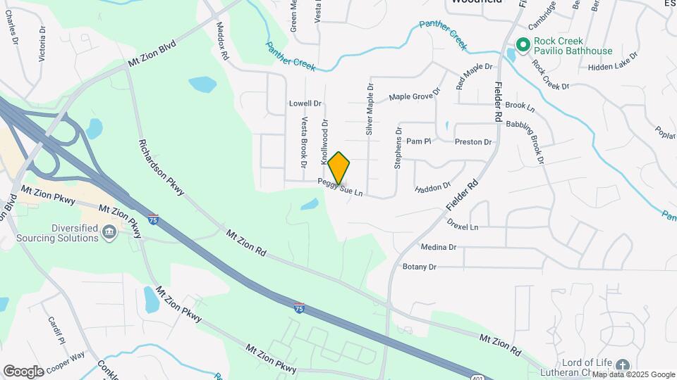 2707 Peggy Sue Ln Map and Location Details