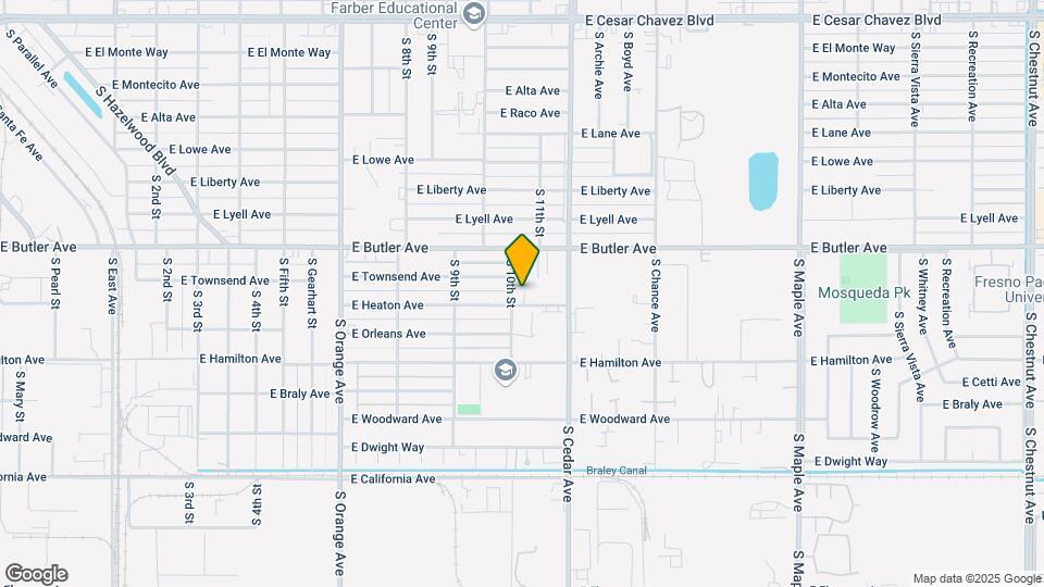 4069 E Heaton Ave Mapa y Detalles de la Ubicación