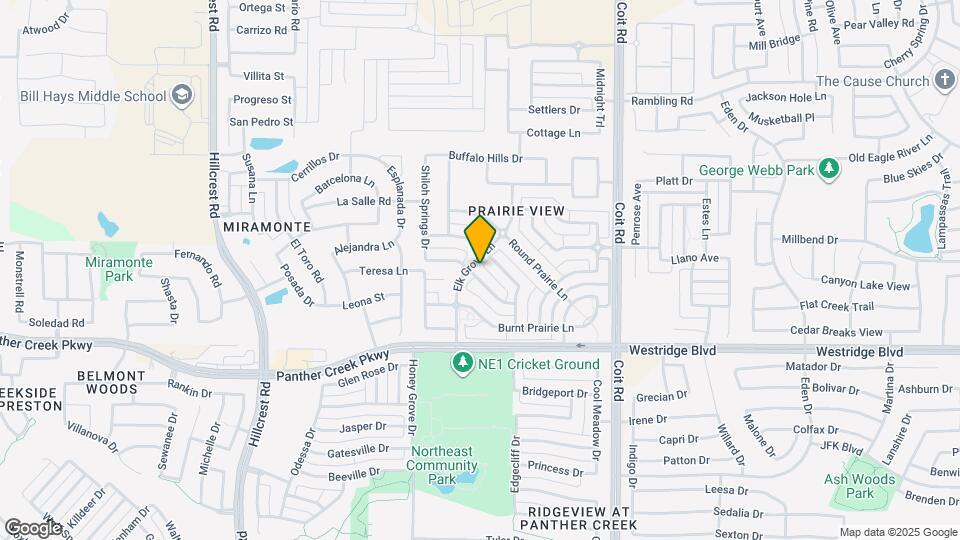 12034 Antler Dr Map and Location Details