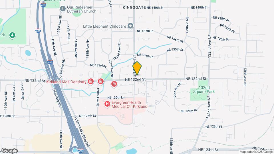 13239 124th Ct NE Map and Location Details