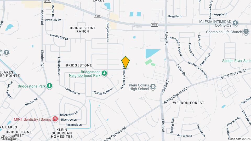 21510 N Tangle Creek Ln Map and Location Details