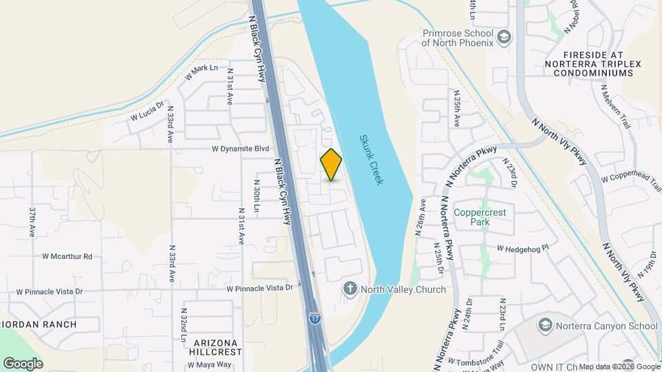 28021 N 28th Dr Mapa y Detalles de la Ubicación