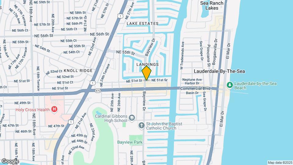 5050 Bayview Dr Map and Location Details