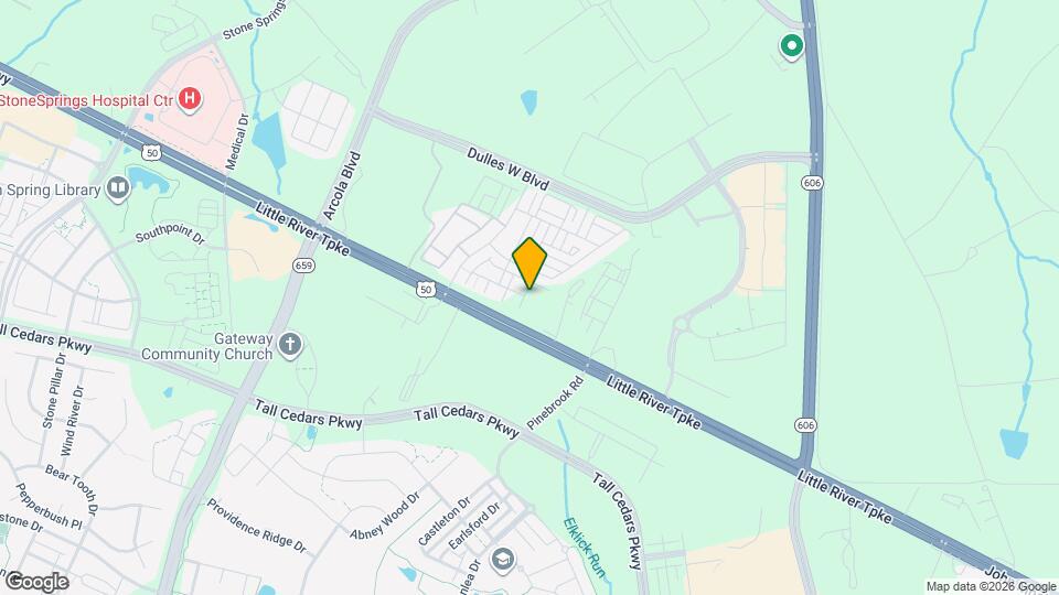 24734 Monk Meadows Terrace Map and Location Details