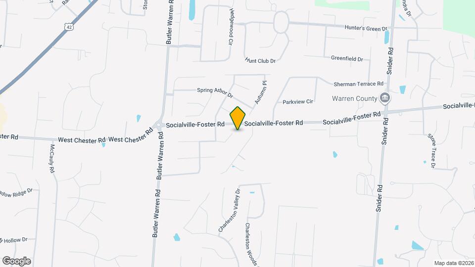 6631 Pin Oak Ct Map and Location Details