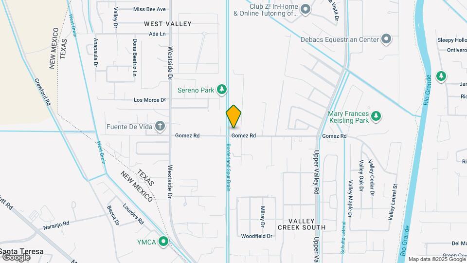 885 Gomez Rd Map and Location Details
