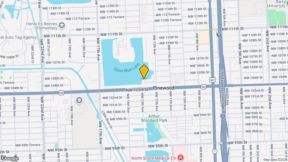 1235 NW 103rd Ln Map and Location Details