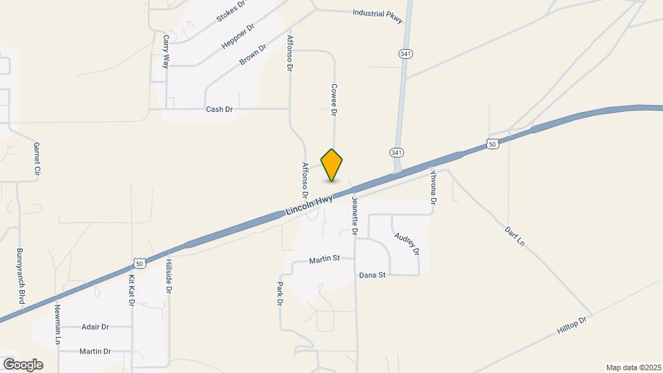 10190 US-50 Map and Location Details