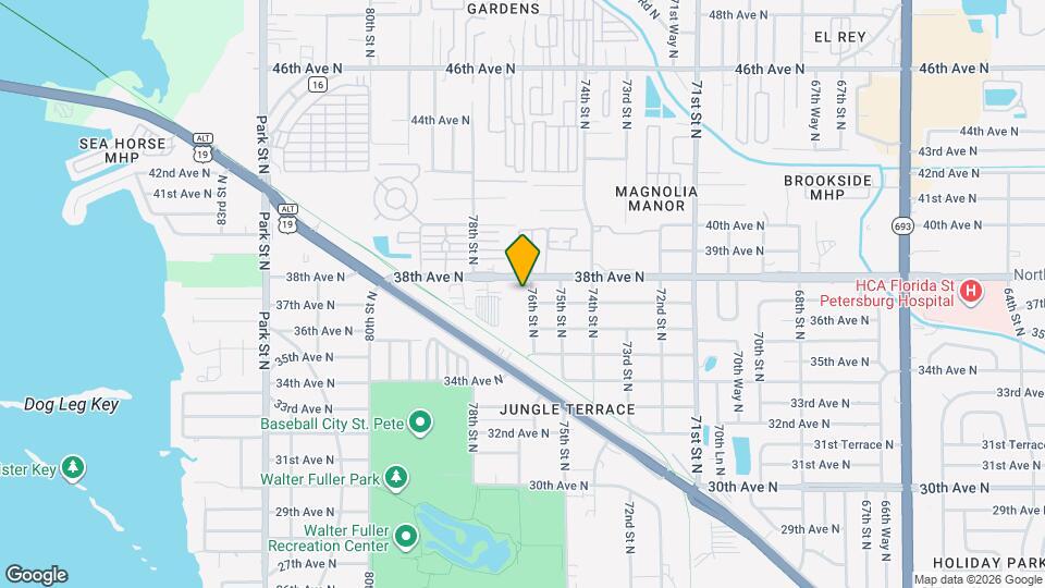 Parthenon Apartments Mapa y Detalles de la Ubicación