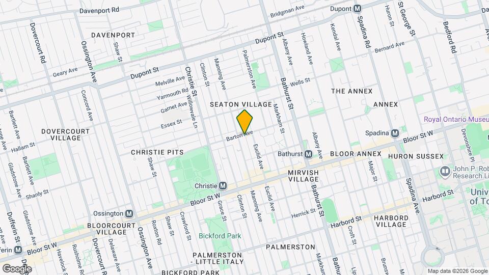 91 Barton Ave, Unit 5 Map and Location Details