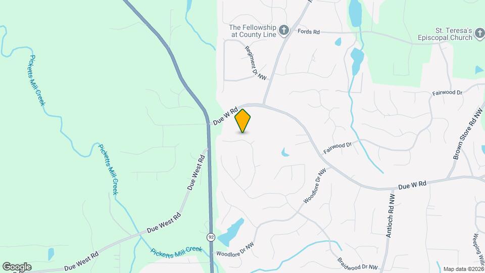 6263 Braidwood Run NW, Unit 201 Mapa y Detalles de la Ubicación